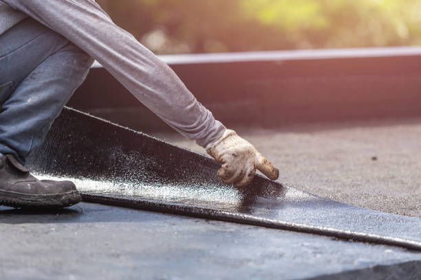 Professional Waterproofing technician working in Kokomo, IN